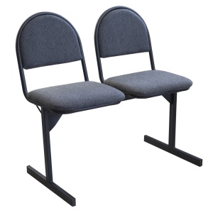 Furniture for theaters and waiting rooms Bench SM-7 (2 seats)