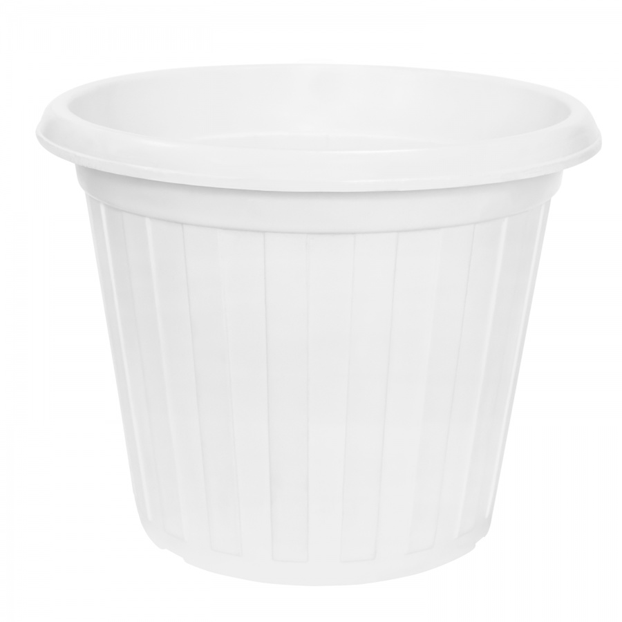 Pot-tub for colors, white (d310)