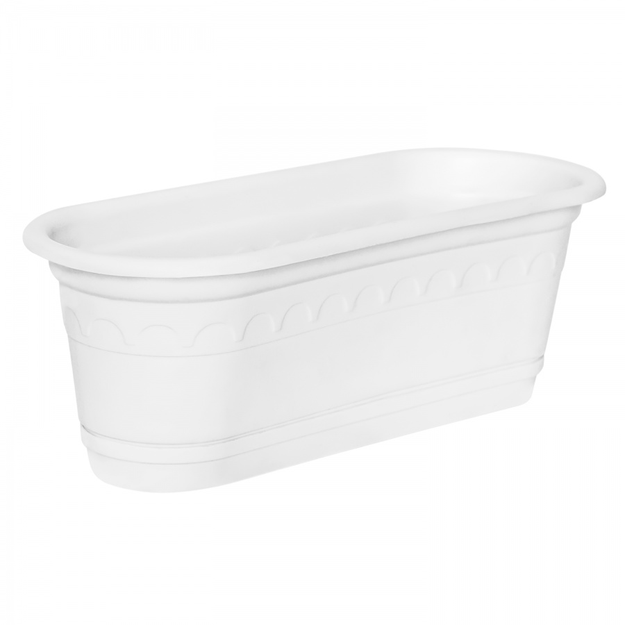 Flower pot with an oval tray (30 sm)