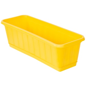 For garden Rectangular pot with stand (53 см)